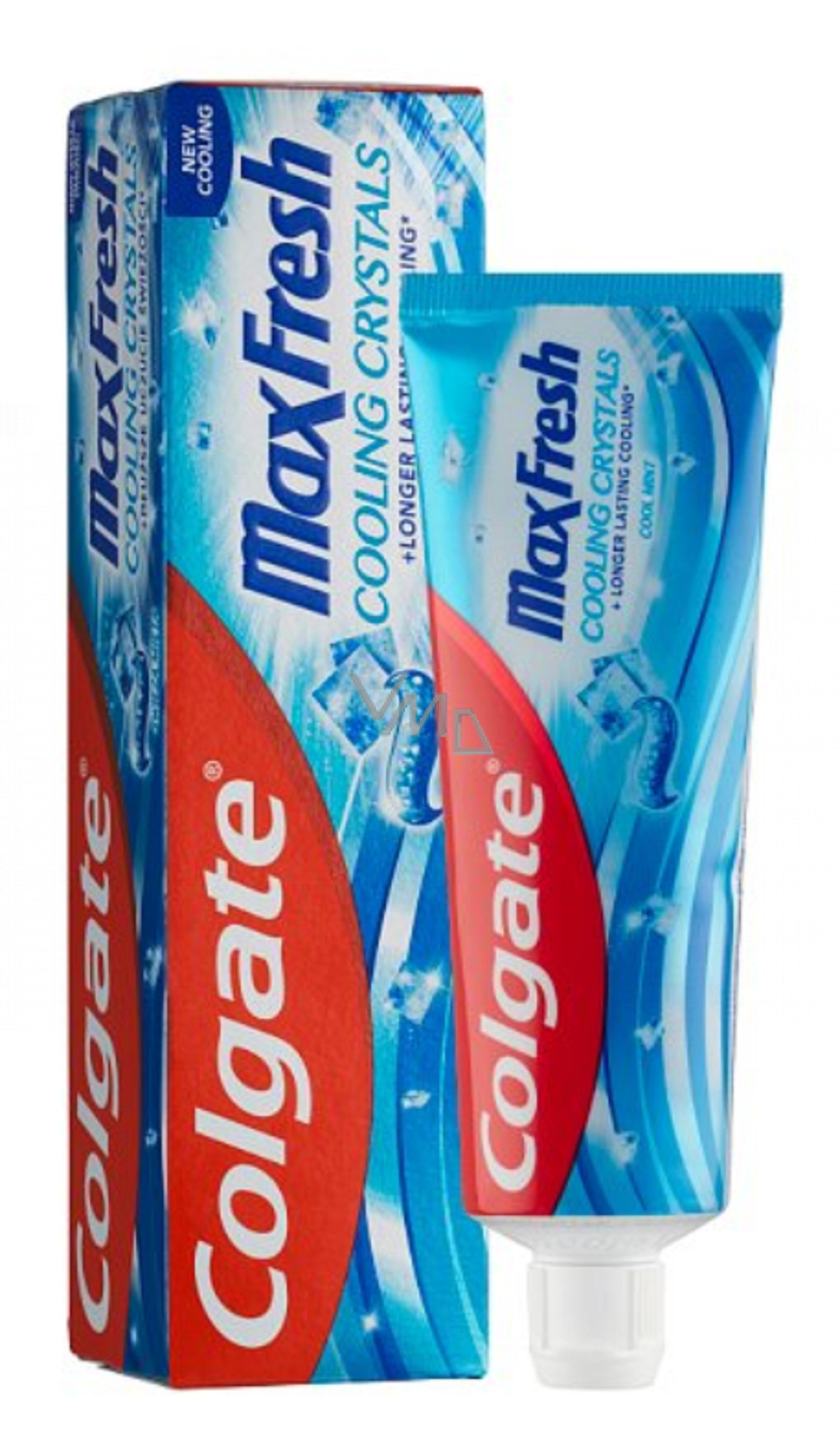 Colgate Max Fresh Cooling Crystals Cool Mint gel toothpaste with