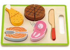 BABU Halved wooden food insert 22.5 x 15 x 3 cm