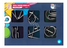 Albi Metal Twister Combo Kit 6in1 set of 6 puzzles, age 6+