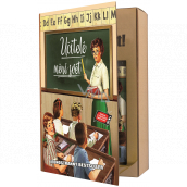 Bohemia Gifts Teachers shower gel 200 ml + hair shampoo 200 ml, book cosmetic set