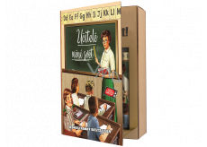 Bohemia Gifts Teachers shower gel 200 ml + hair shampoo 200 ml, book cosmetic set