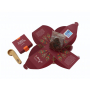 English Tea Shop Organic Pure Rooibos Loose Leaf 80 g + Wooden Scoop with Clip