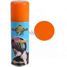 From colored hairspray Orange 125 ml spray