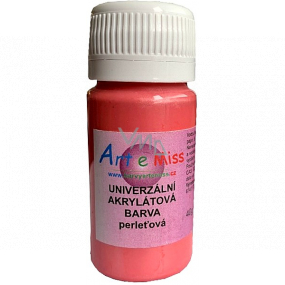 Art e Miss Universal Acrylic Pearl Paint 52 Red 40 g