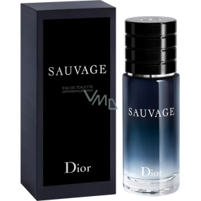 Christian Dior Sauvage eau de toilette refillable bottle for men 30 ml