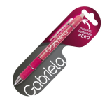 Nekupto Rubber pen with the name Gabriela