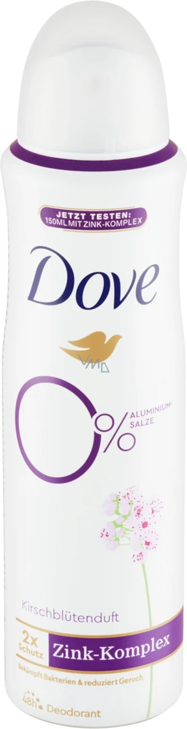 Dove Cherry blossom deodorant spray for women without aluminium salts