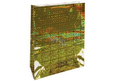 Nekupto Gift paper bag hologram 33 x 46 cm Gold