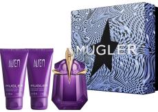 Thierry Mugler Alien eau de parfum for women 30 ml + body lotion 50 ml + shower gel 50 ml, gift set for women