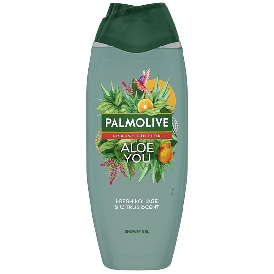 Palmolive Aloe You shower gel made from fresh herbs and citrus peel 500 ml