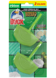 Duck Aqua Purple 4in1 duo Garden escape Toilet block 2 x 36 ml
