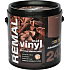 REMAL Vinyl Color mat washable paint for walls, 240 chocolate brown, 3.2 kg