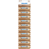 Philips Alkaline AAA Batteries 10 pcs LR03 Micro 1.5V