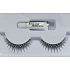 EyelaShes false eyelashes with glue black with glitter 1 pair