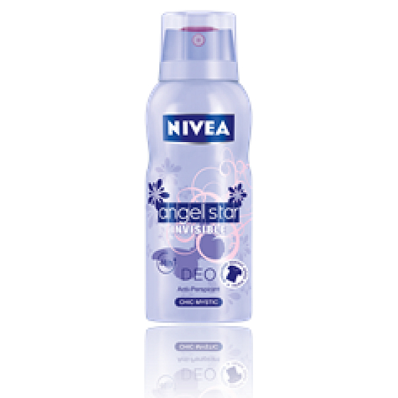 Nivea Angel Star Invisible Chic Mystic antiperspirant deodorant spray for women 100 ml