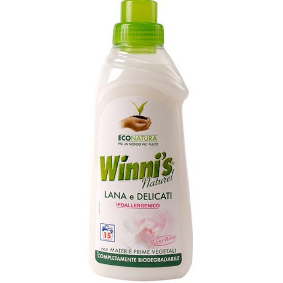 Winnis Eko Lana Rose hypoallergenic washing gel for wool, silk and delicate laundry 15 doses 750 ml