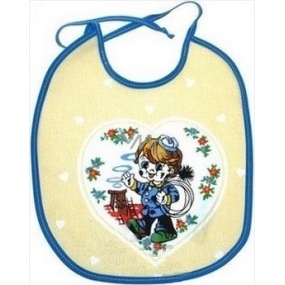 Baby Farlin Cotton bib with a picture of different motifs and colors 1 piece