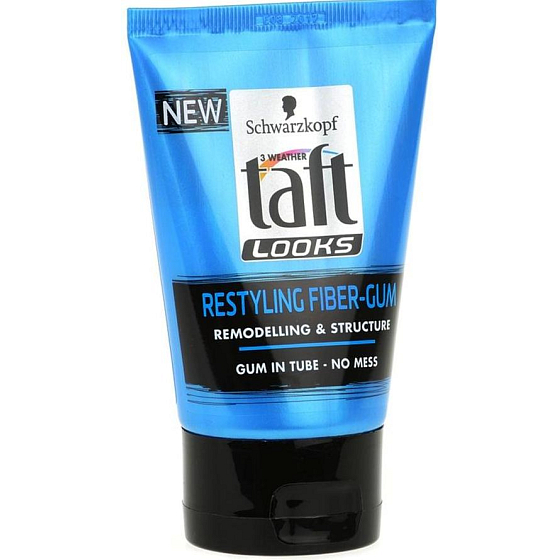 Taft Looks Restyling Fiber - Gum modeling fiber rubber in a 100 ml tube