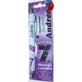 Nekupto Numerology of the name of a ballpoint pen with the name Andrea 1 piece