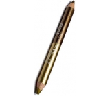 Princessa Davis Eye Double Color eyeshadow in pencil 016 brown and gold 6 g