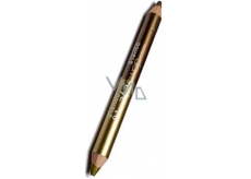 Princessa Davis Eye Double Color eyeshadow in pencil 016 brown and gold 6 g