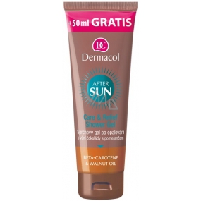 Dermacol Sun After Sun Chocolate and orange after-sun shower gel 250 ml