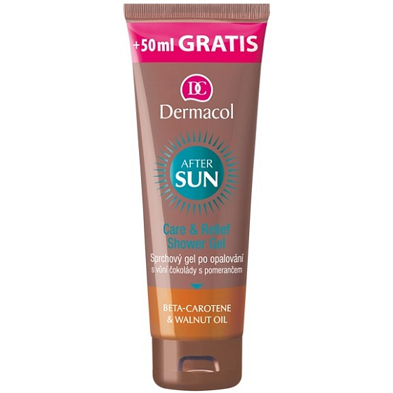 Dermacol Sun After Sun Chocolate and orange after-sun shower gel 250 ml