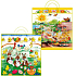 Plastic bag 48 x 45 x 6 cm with Easter handle