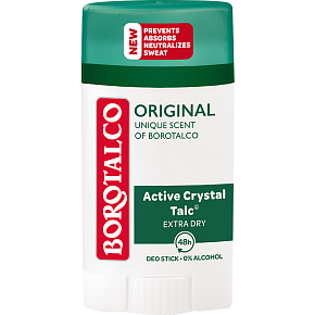 Borotalco Original solid deodorant without alcohol, 40 ml