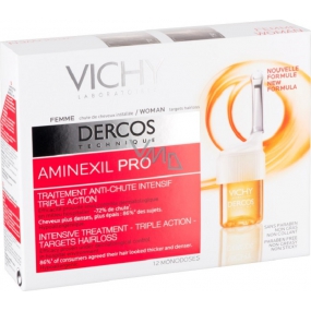 Vichy Dercos Aminexil For intensive treatment against hair loss for women 12 x 5 ml