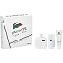 Lacoste Eau de Lacoste L.12.12 Blanc eau de toilette for men 100 ml + deodorant stick 75 ml + shower gel 50 ml, gift set