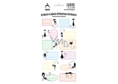 Arch Home stickers decorative cats 12 labels