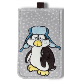 Nici Penguin Ilja Plush mobile phone case 10 x 15,5 cm