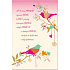 Ditipo Birthday card glitter May life bring you a lot of happiness 120 x 180 mm