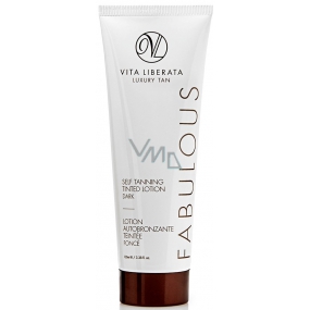 Vita Liberata Fabulous Self-tanning toning cream in Dark shade - dark 100 ml