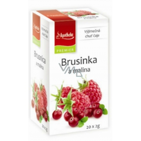 Apotheke Natur Cranberry and raspberry fruit tea 20 x 2 g
