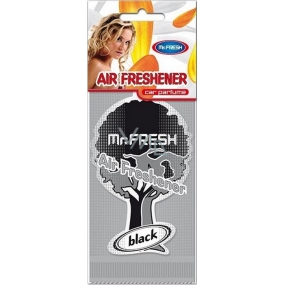 Mister Fresh Car Parfume Black hanging air freshener 1 piece