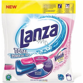 Lanza Total Power washing gel capsules with Vanish stains 42 pieces