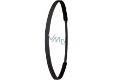 Ivybands Protiskluzová čelenka do vlasů černá unisex, 1 cm