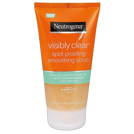 Neutrogena Visibly Clear Spot Proofing Smoothing Facial Scrub 150 ml