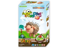 Jumping Clay Farma - Ovečka samoschnoucí modelovací hmota 51 g + papírová maketa + tvořítko 5+