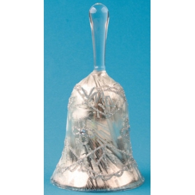 Glass bell with icing 12 cm