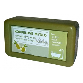 Kappus Oliva Core hard natural soap for lupine skin for body and hair 150 g