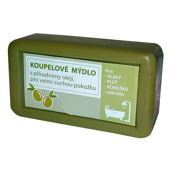Kappus Oliva Core hard natural soap for lupine skin for body and hair 150 g