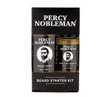 Percy Nobleman Beard Shampoo 30 ml + nourishing oil beard conditioner with Percy Nobleman scent 10 ml, cosmetic set for men, beard and mustache care