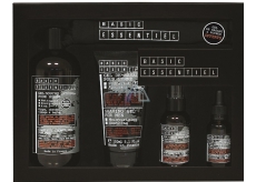 Basic Essentiel multi skin and beard oil 30 ml + skin cream 75 ml + shaving gel 150 ml + 4in1 shower gel 500 ml + 100% cotton bag, cosmetic set for men