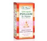 Dr. Popov Psyllium 100% original, supports proper fat metabolism and induces a feeling of satiety, soluble fiber 50 g