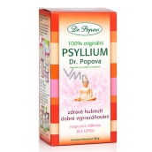 Dr. Popov Psyllium 100% original, supports proper fat metabolism and induces a feeling of satiety, soluble fiber 50 g
