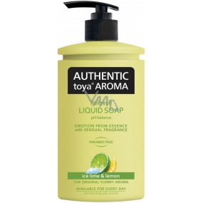 Authentic Toya Aroma Ice Lime & Lemon liquid soap dispenser 400 ml