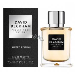 David Beckham Follow Your Instinct Eau de Toilette for Men 75 ml